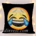 Emoji Fundas de colchón reversible DIY sequin sirena Fundas De Almohada divertido cambiar caras sonrientes decorativo Almohadas caso ali-99525274